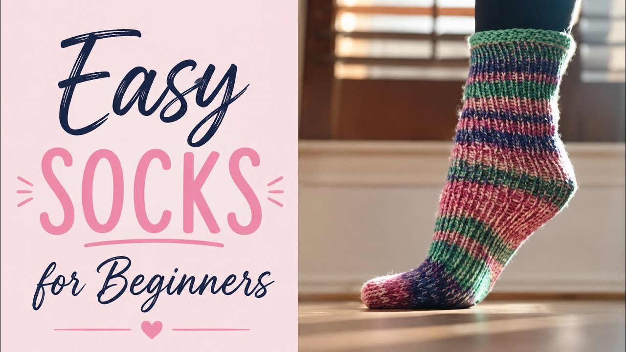 Socks So Easy, You Can Knit Them In The Dark