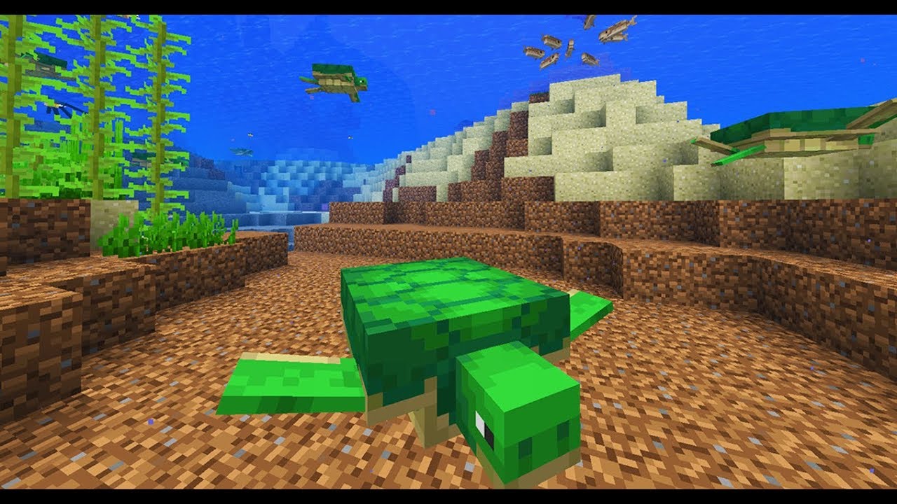 Впервые пробую обновление Minecraft 1.13 Aquatic.