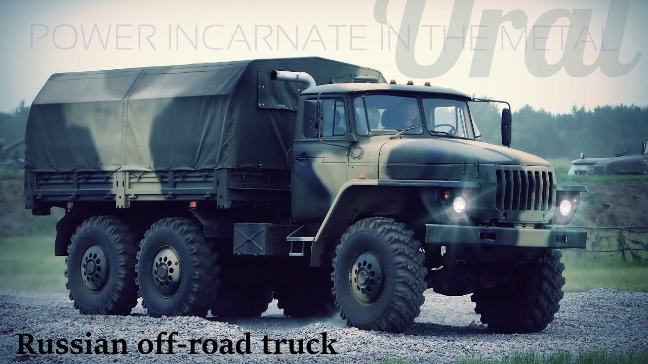 Russian truck for off-road Ural 4320