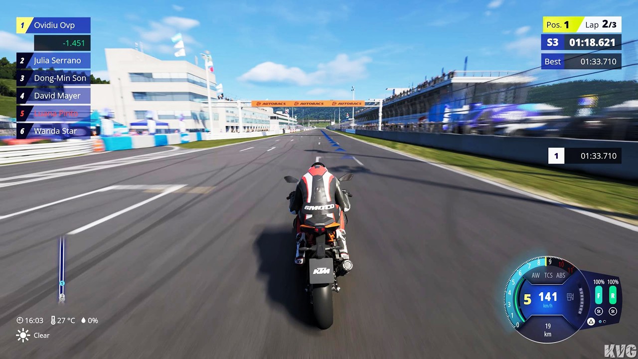 RIDE 6 - Autopolis Short Circuit - Gameplay (PS5 UHD) [4K60FPS]