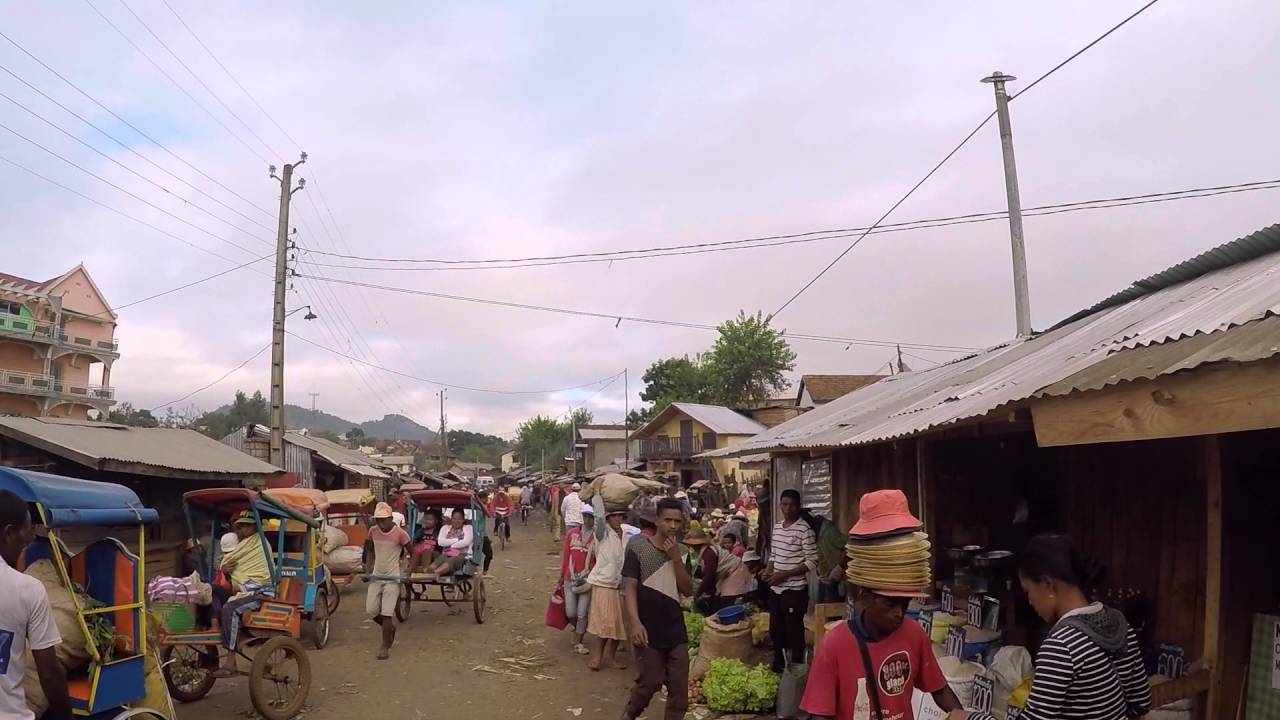 Madagascar Antsirabe Rues animées, Gopro / Madagascar Antsirabe, Streets, Gopro
