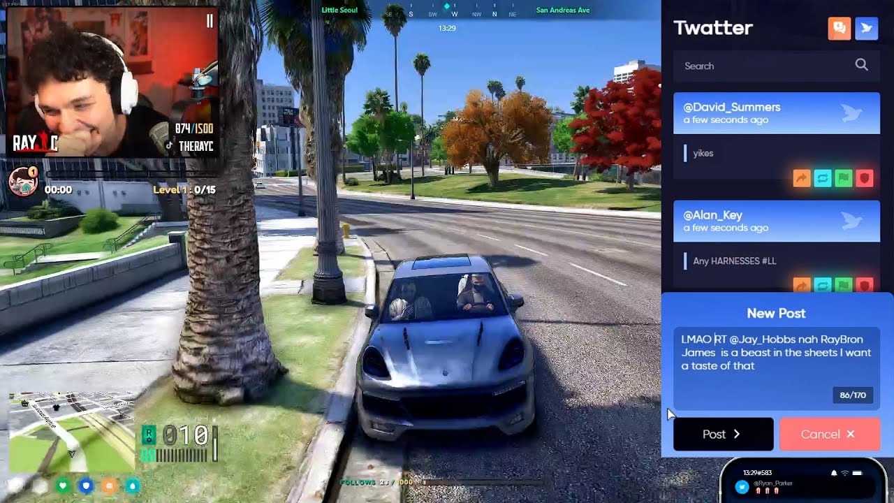 Ray calling into the radio show | HabibiMC | Exodus | NoPixel RP