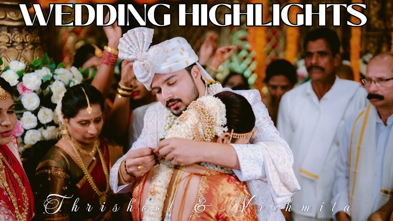 Cinematic South Indian wedding highlights 2024| Thrishool + Vishmita| Mangalore| Tulu| Candid