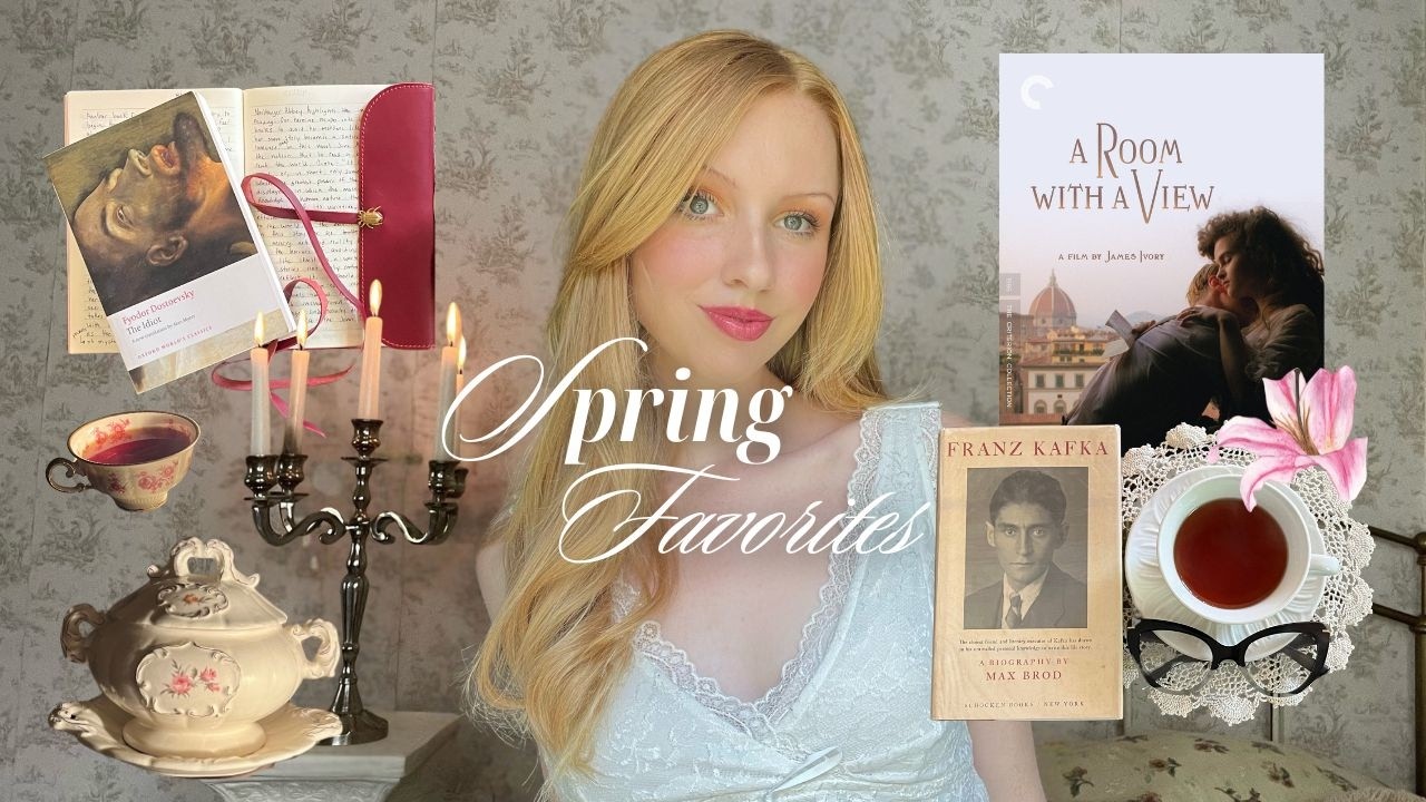 spring favorites (clothing, books, makeup, film, etc.)