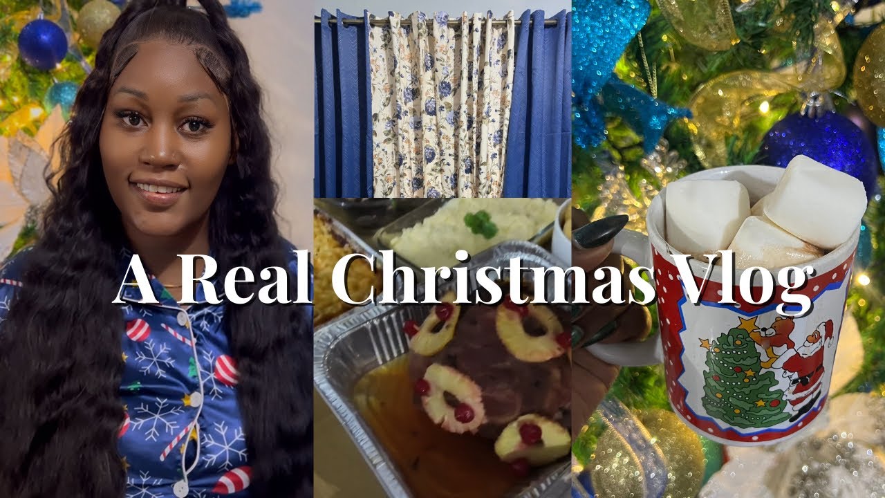 Vlogmas 25| Christmas Eve to Christmas Day Vlog | Food Prep, Family & Dinner