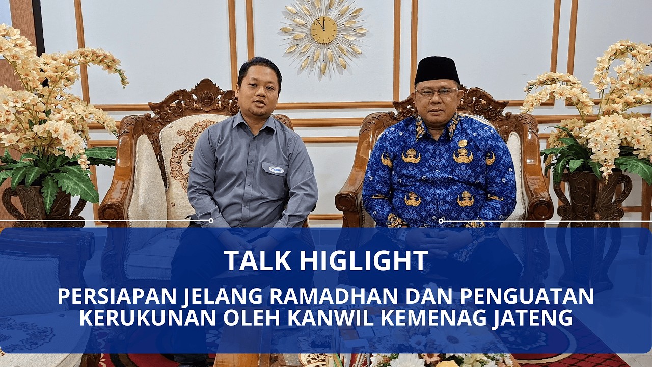 Persiapan Jelang Ramadhan dan Penguatan Kerukunan oleh Kanwil Kemenag Jateng
