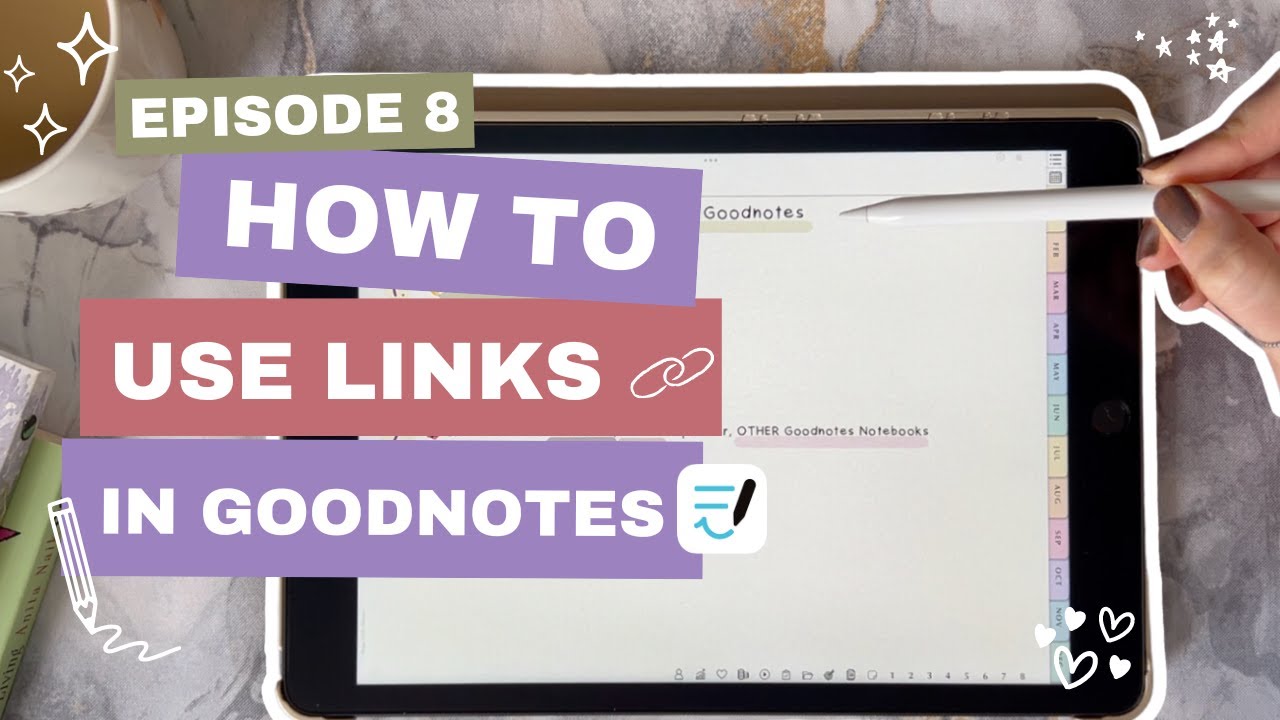 ✏️🧐 Как добавлять пользовательские ссылки 🔗 в GoodNotes | Учебное пособие по GoodNotes 6 | Планир...