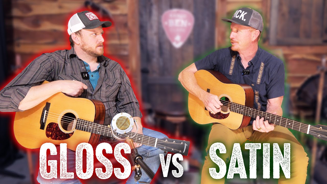 Gloss vs. Satin Guitar Finish— What's Better? | Table Talk!