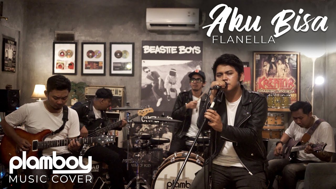 AKU BISA - FLANELLA || LIVE COVER PLAMBOY MUSIC