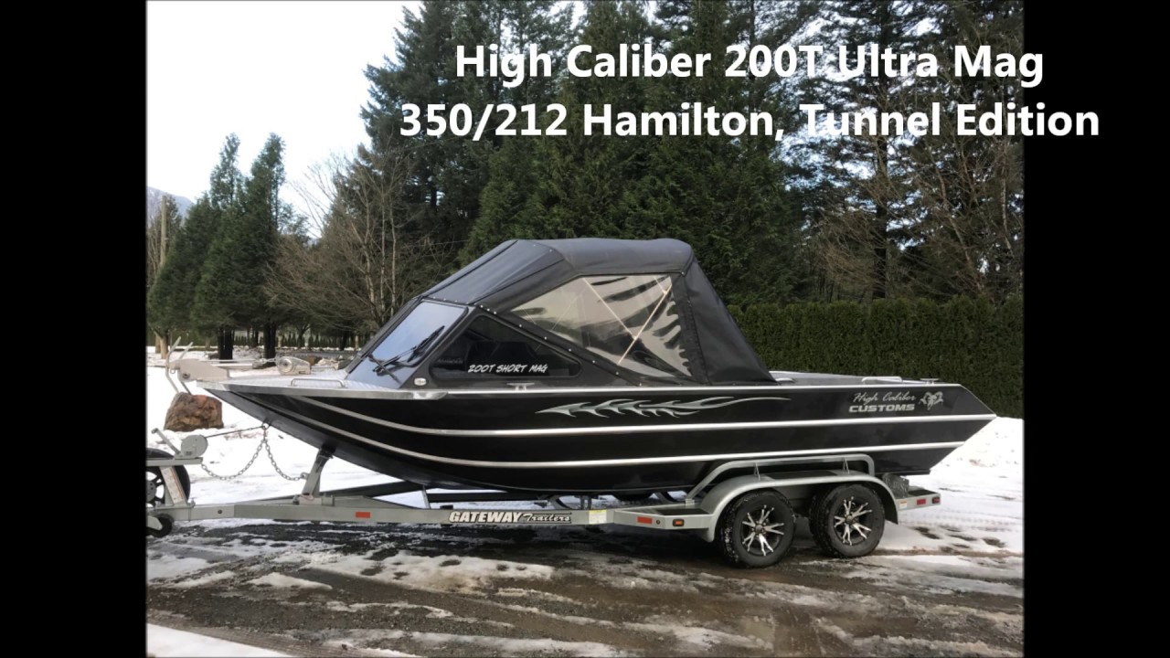 High Caliber Custom Jet Boats Pitt River Run Dec 2016 Highlights