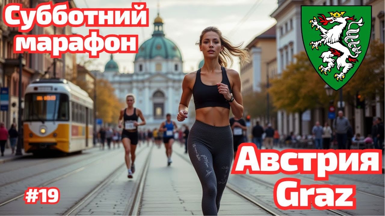 Austria 🇦🇹 Graz Marathon | Дети бегают, мы гуляем #&ouml;sterreich #graz