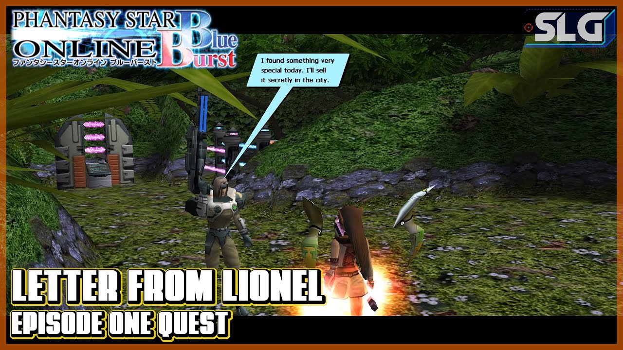 Letter from Lionel - Phantasy Star Online Quest [1080P]