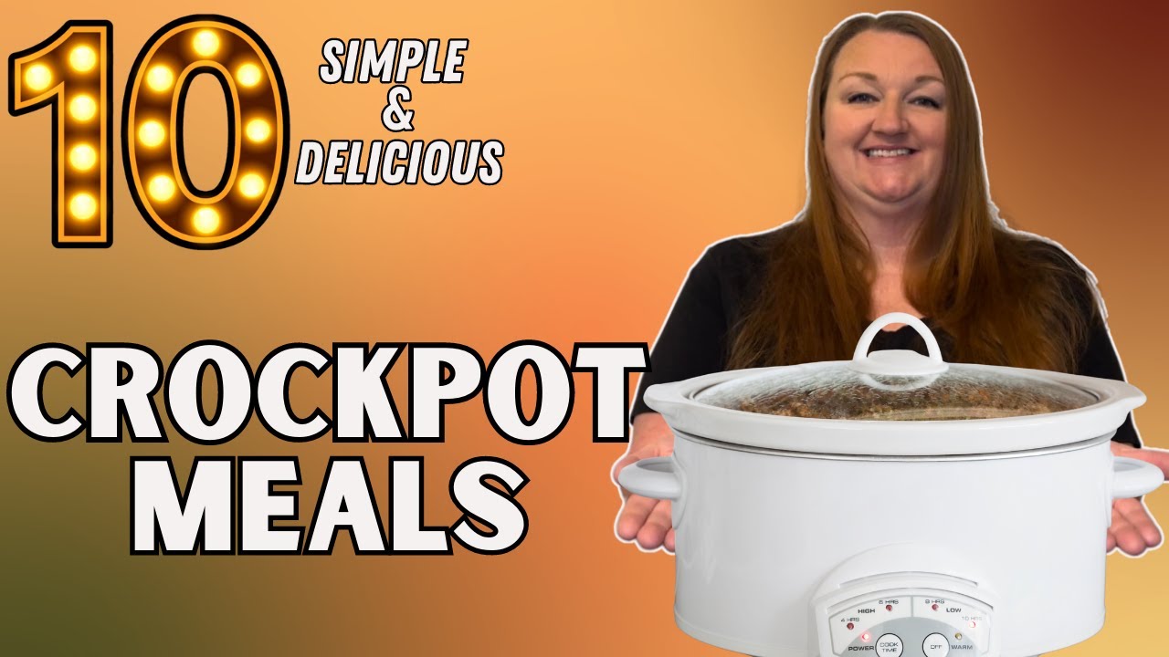 10 Amazing CROCKPOT MEALS That Will Make Your Life Easier!