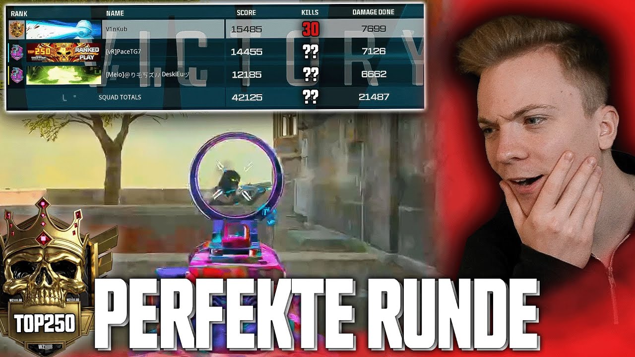 Die PERFEKTE TOP250 RANKED Runde! (0,001% Rang) | V1nKub