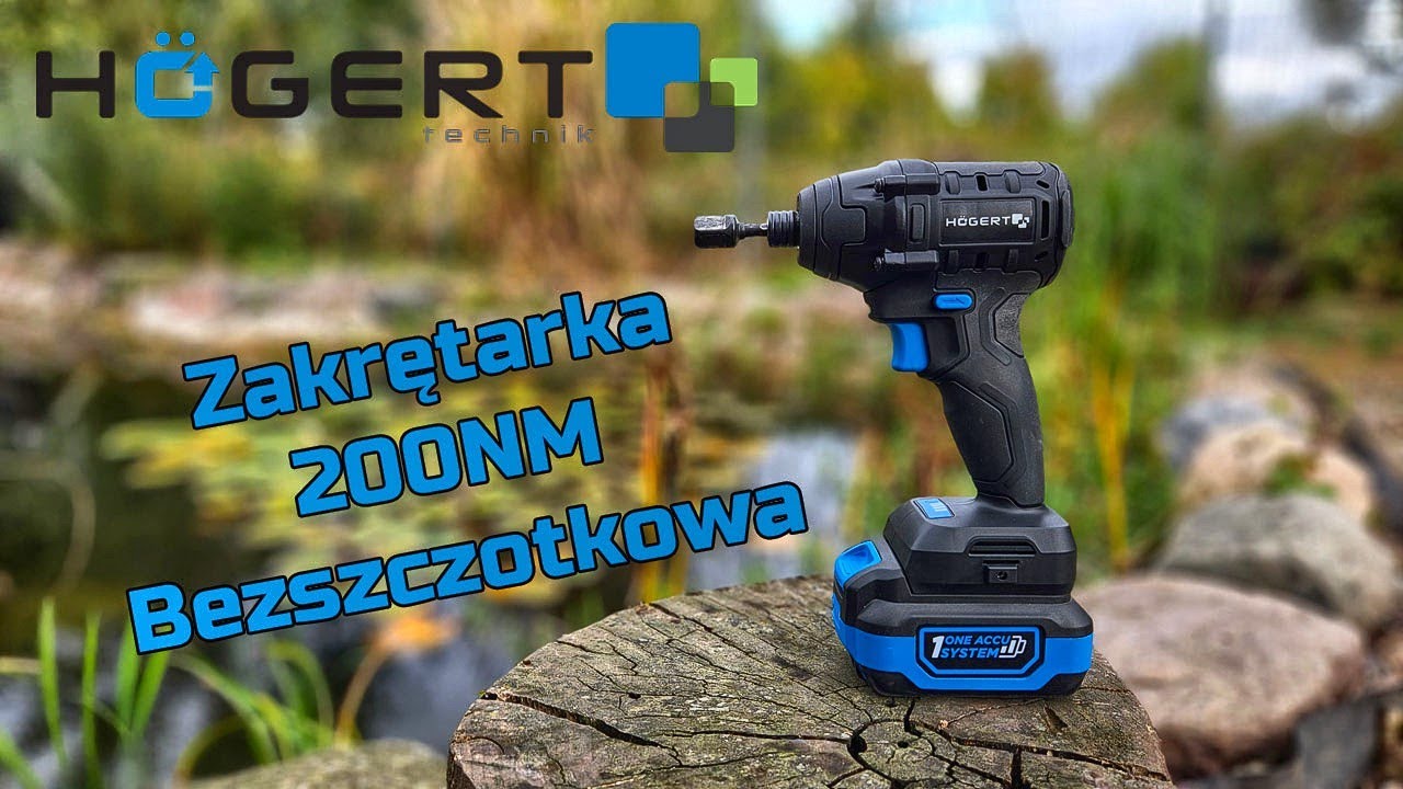 Zakrętarka 200NM Högert Technik - HT2E225 - TEST