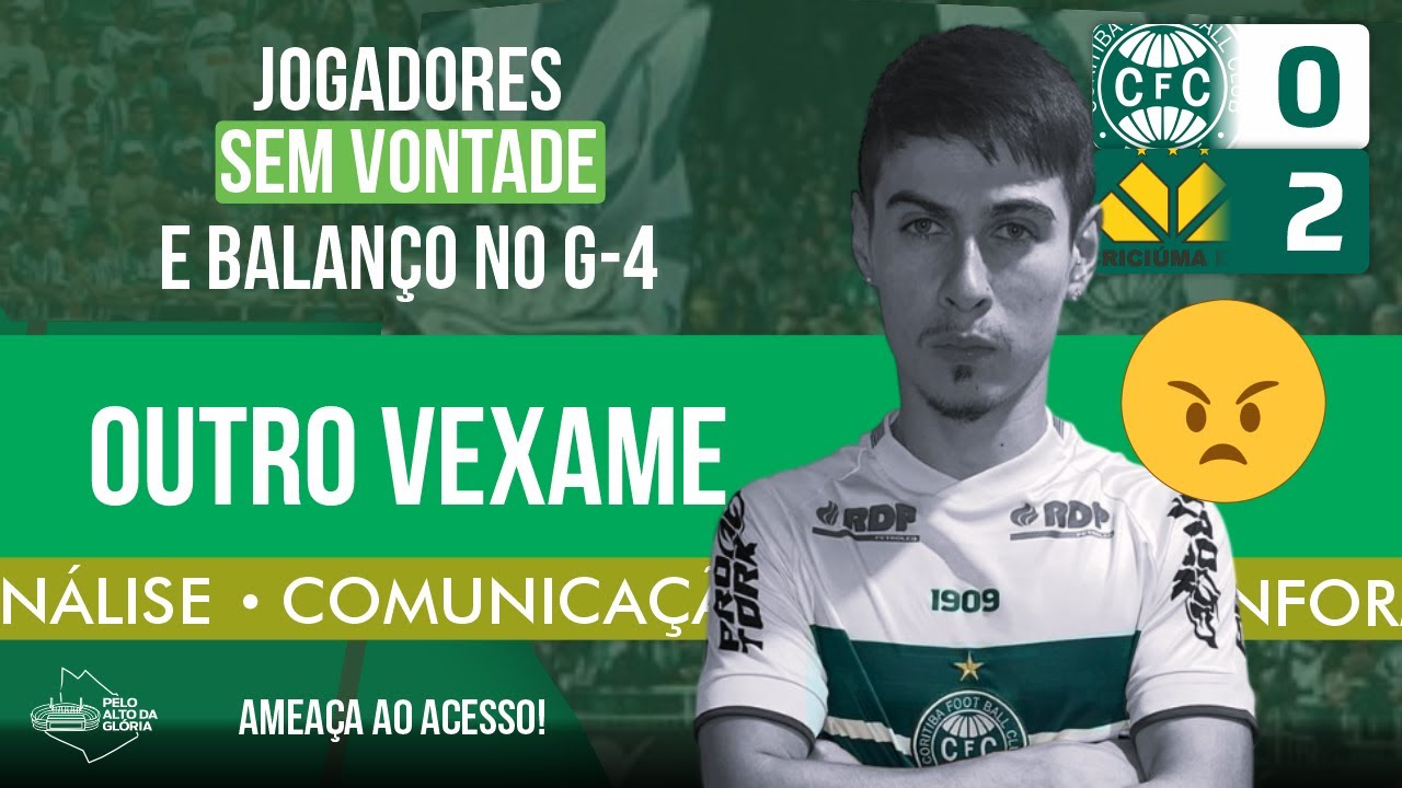ACESSO EM RISCO E MAIS UMA VERGONHA EM CASA | PÓS-JOGO CORITIBA 0 X 2 CRICIÚMA | SÉRIE B