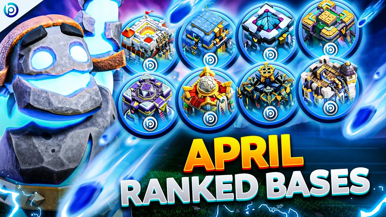 BEST Ranked Mode BASES for APRIL | TH11&ndash;TH18 Trophy Bases