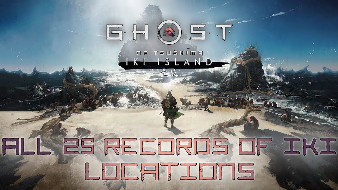 Ghost of Tsushima: Iki Island - All 25 Records of Iki Locations