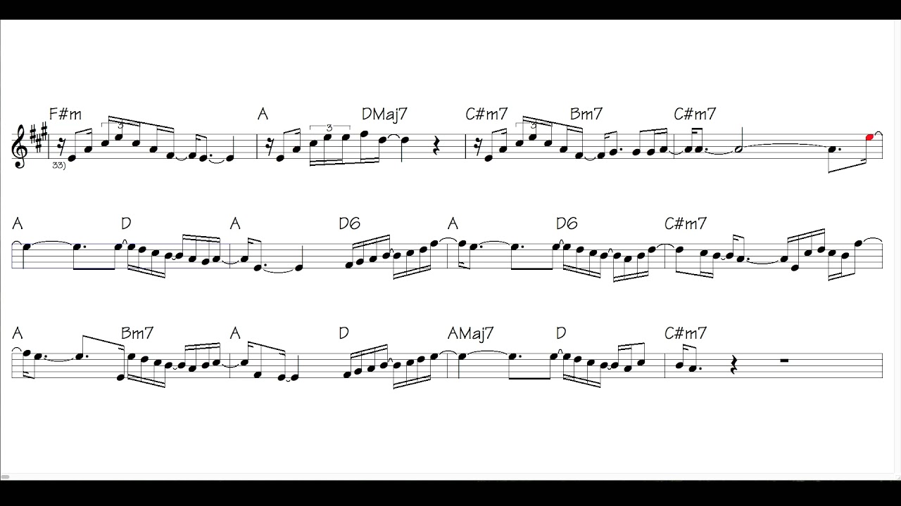 M'innamoro davvero - F. Concato - Tenor sax