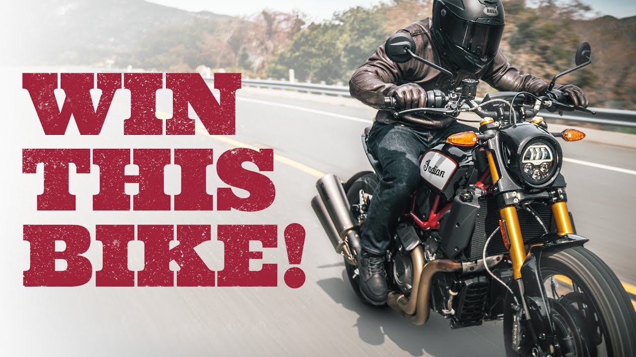 The 2019 Indian FTR 1200 S Giveaway From RevZilla!