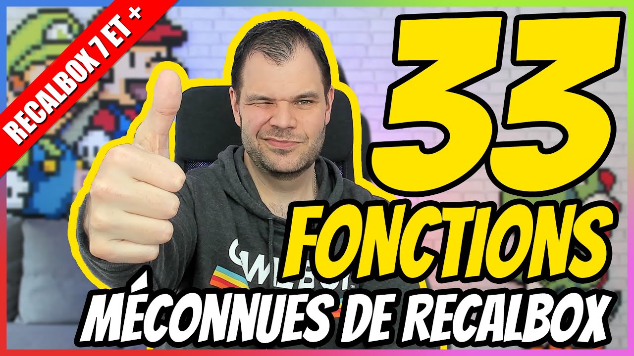 33 FONCTIONS MÉCONNUES DE RECALBOX !! (NEW 2021)