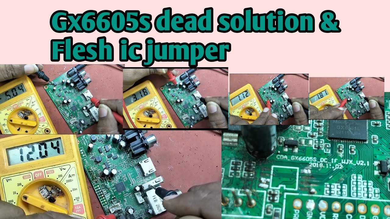 Gx6605s dead solution |#gx6605s #settopbox 