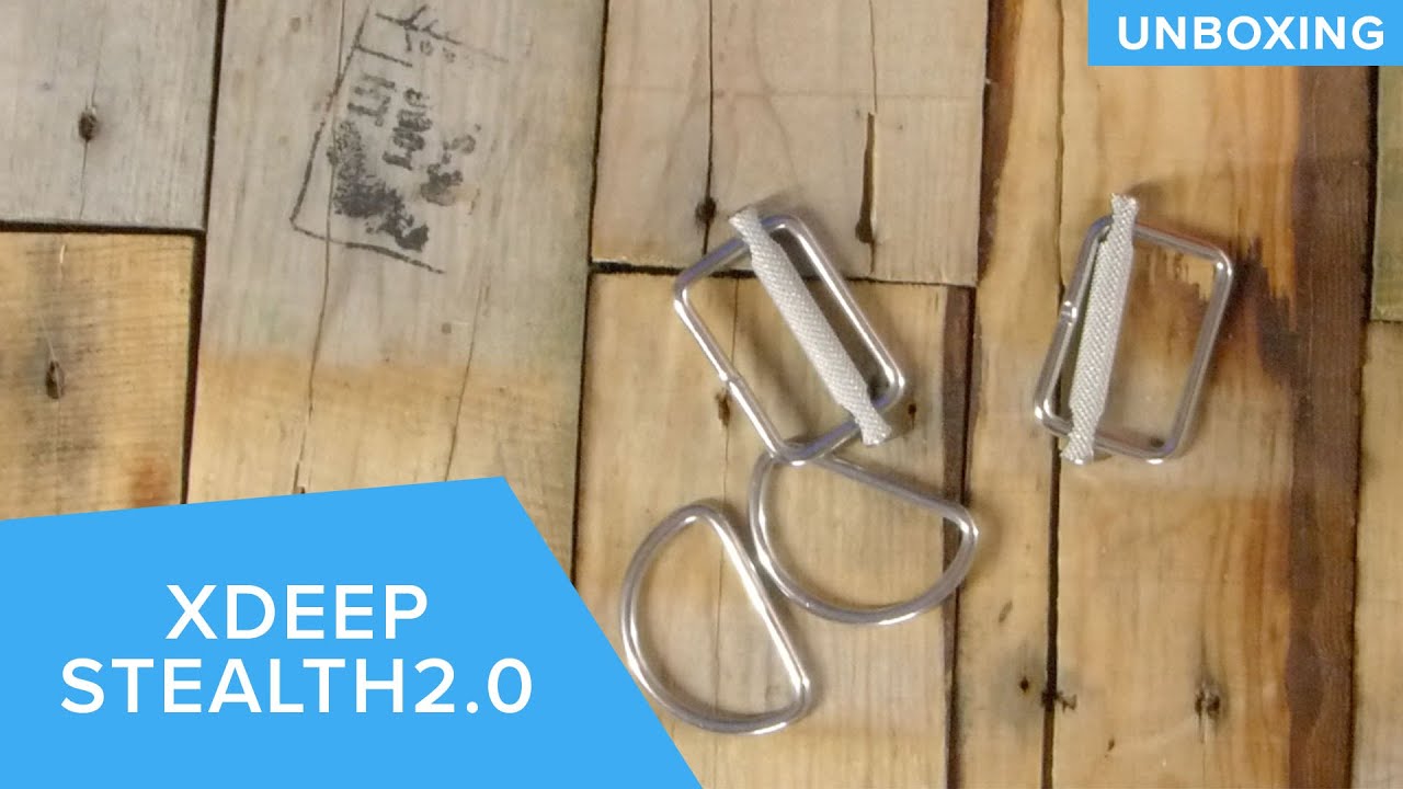 Комплект слайдеров XDeep Stealth 2.0 | Распаковка