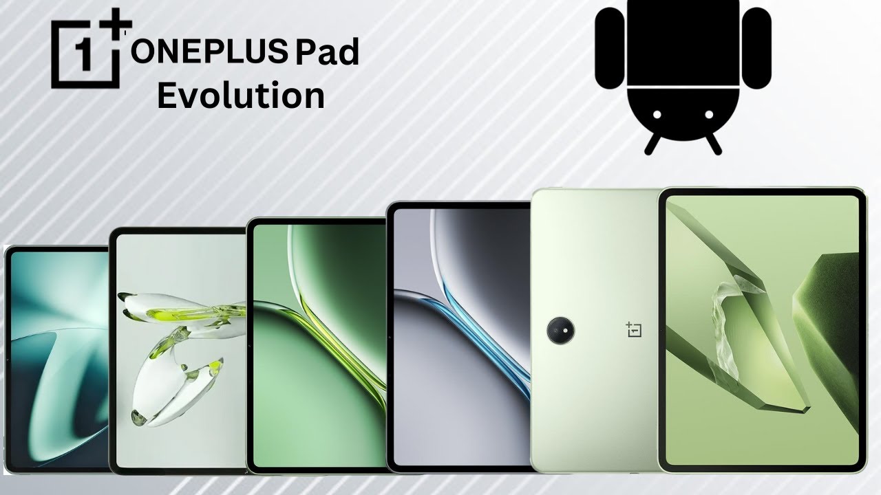 Evolution of Oneplus Pad