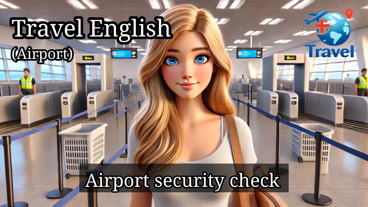 Essential English for Airport Security ｜Travel English  (USA)