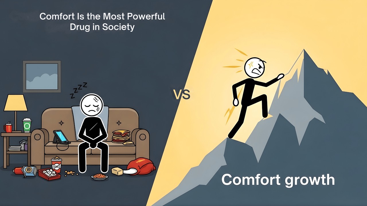 Comfort Is the Most Powerful Drug in Society