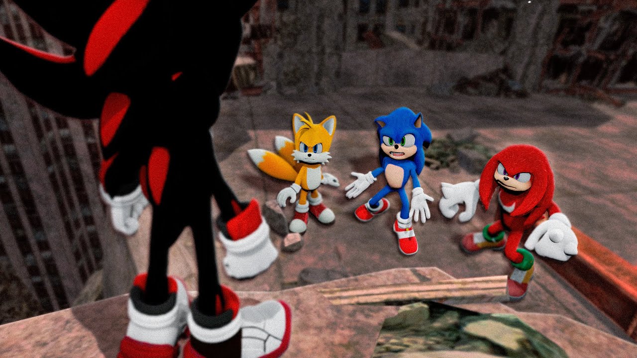 Sonic, Tails e Knuckles ENCONTRAM o Shadow! Sonic VR!