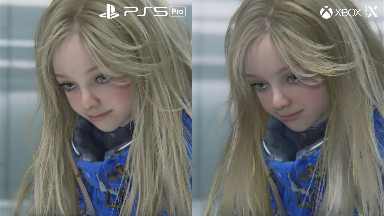 PS5 Pro Enhanced vs Xbox Series X Graphics Comparison - Pragmata (PS5 Pro Wins Easily) [4K60HD]
