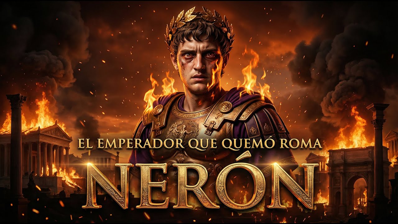 NERÓN: El EMPERADOR que QUEMÓ ROMA y Destruyó su Propio Imperio | Documental Completo