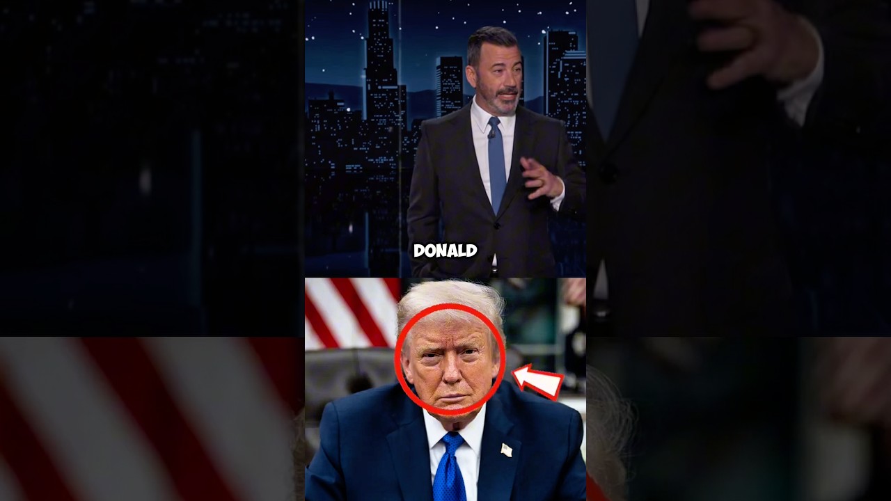 Jimmy Kimmel&rsquo;s Wild Parody Of Trump&rsquo;s Interview Walkout! #kimmel #shorts