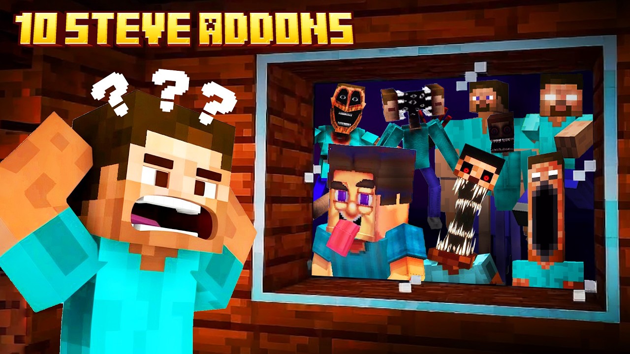 10 Steve Addons So Creepy They Should Be Banned from Minecraft