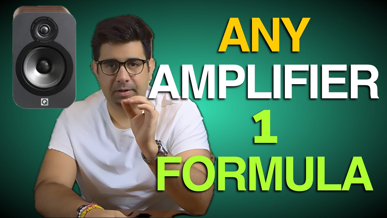 Choose The RIGHT Amplifier For Your Speakers &mdash; The SIMPLE Formula!