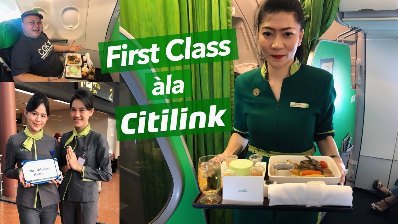 Baru! Citilink Indonesia “Dining Experience” Servis Rasa First Class! QG480 CGK-BDJ
