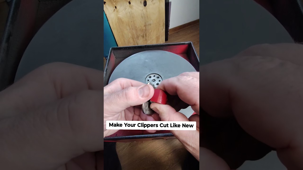 Watch me sharpen hair clipper blades. This is how to bring clippers back without buying new blades.