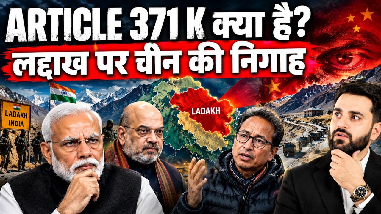 Article 371 K | MHA Proposal Ladakh Article 371 |Ladakh Constitutional Safeguards By Article 371 K