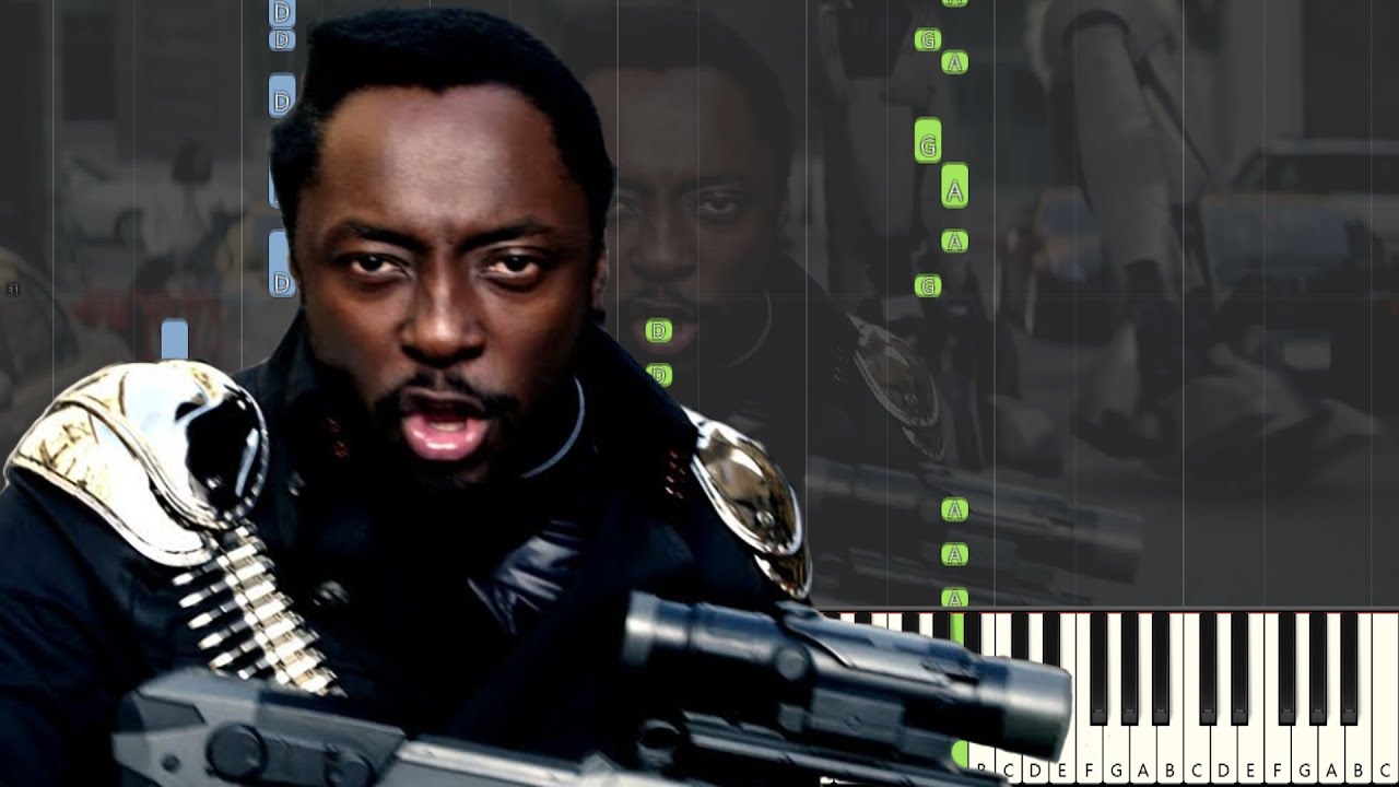 The Black Eyed Peas - Rock That Body (Piano Tutorial)