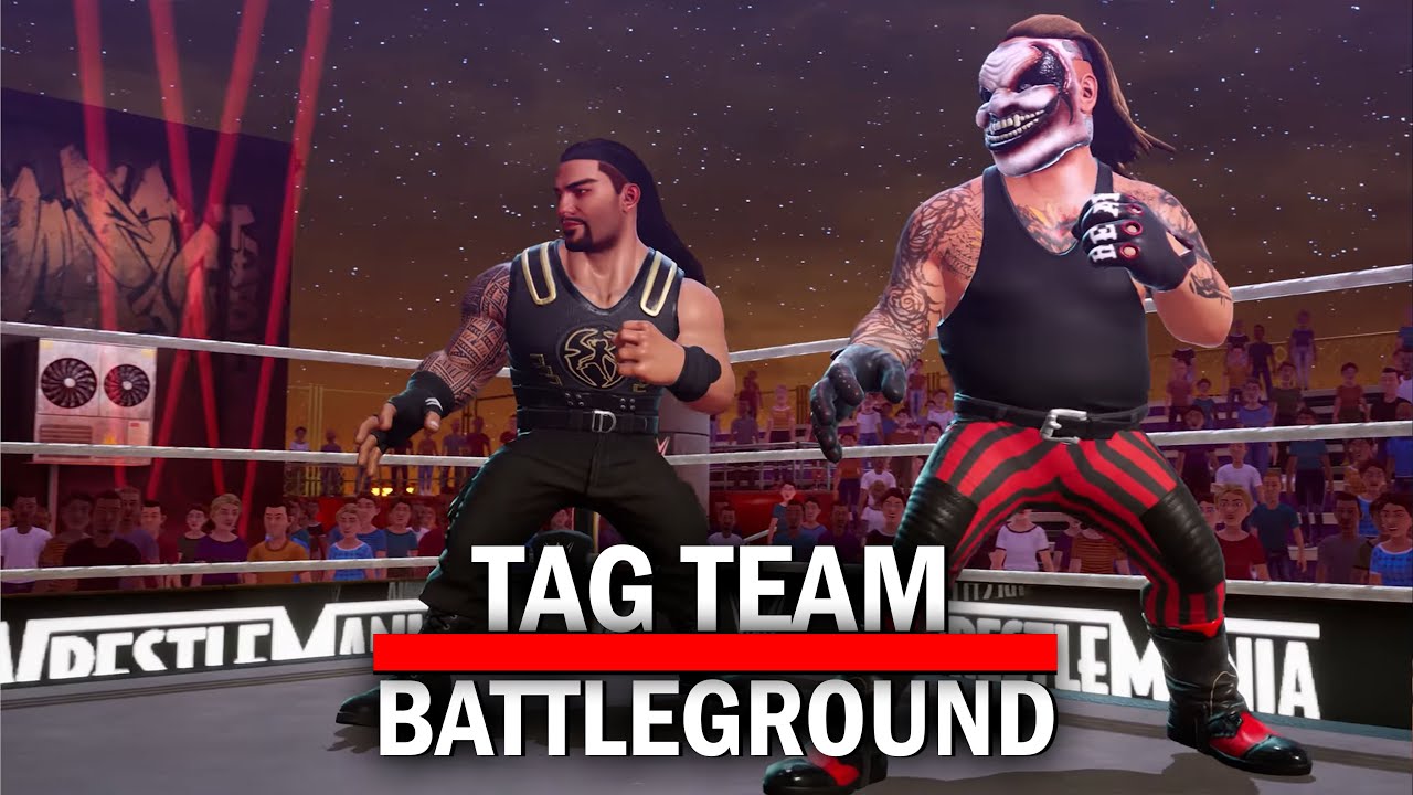 WWE 2K Battlegrounds - Tag Team Gameplay