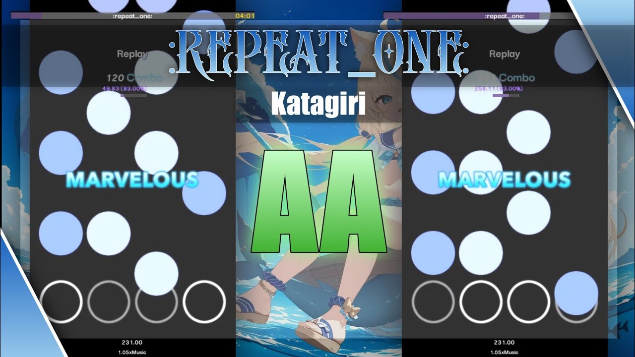 [Etterna] :repeat_one: 1.05 (29.88 MSD) | AA