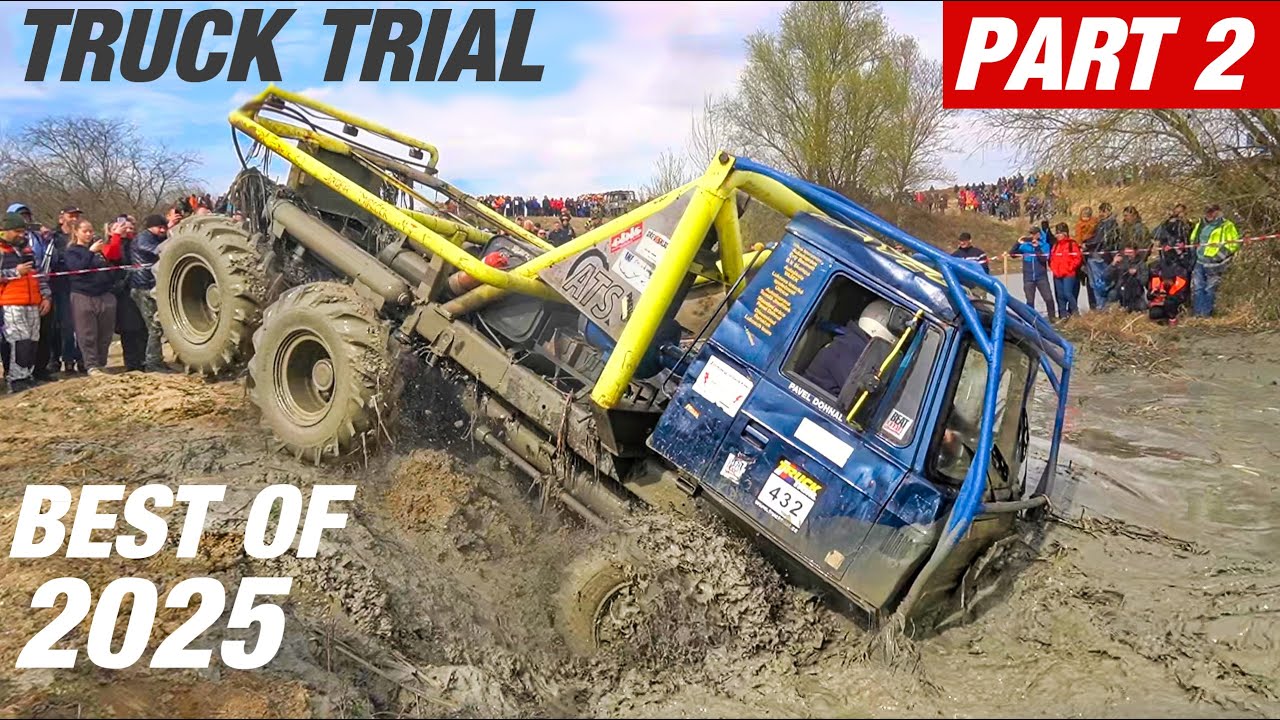 Mud and Power 2025 🚧 Best Shots - TRUCK TRIAL 🇨🇿 PART 2/4