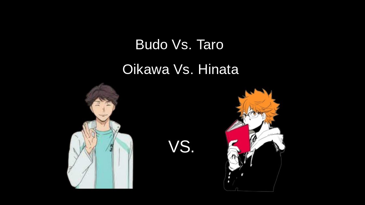 Epic Rap Battles of Karasuno | Oikawa vs. Hinata | Budo vs. Taro | Haikyuu texts