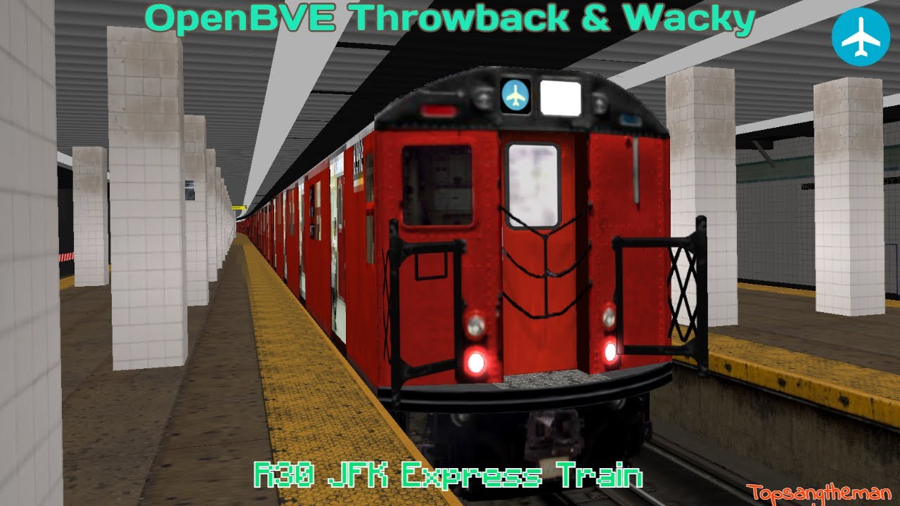 OpenBVE Throwback & Wacky - R30 JFK Express Train