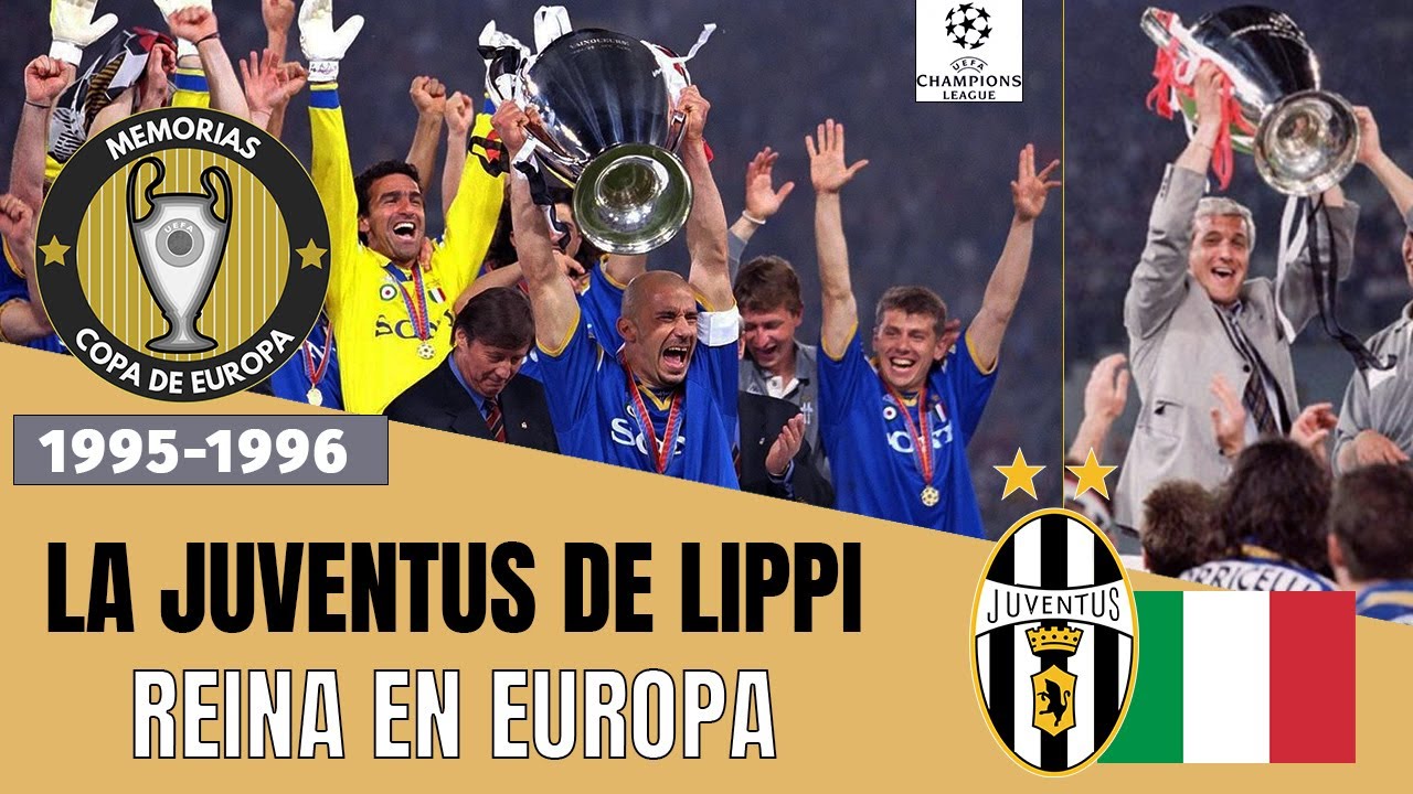 CHAMPIONS LEAGUE (1996) JUVENTUS 🇮🇹 Historia de la Champions
