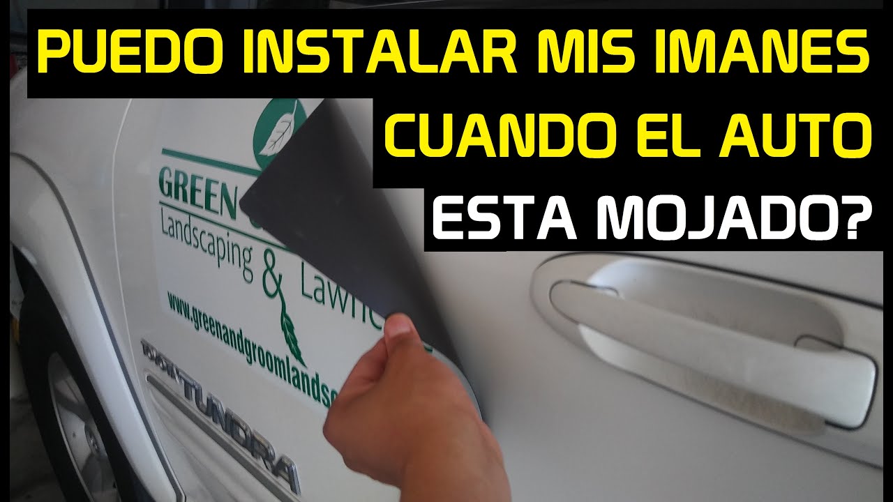 letreros magnéticos removibles de vinilo