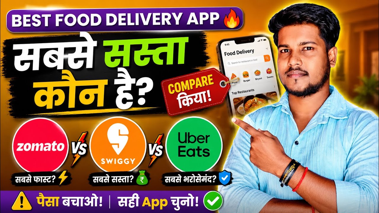 Best Online Food delivery Apps in India | Top best online Food Delivery App