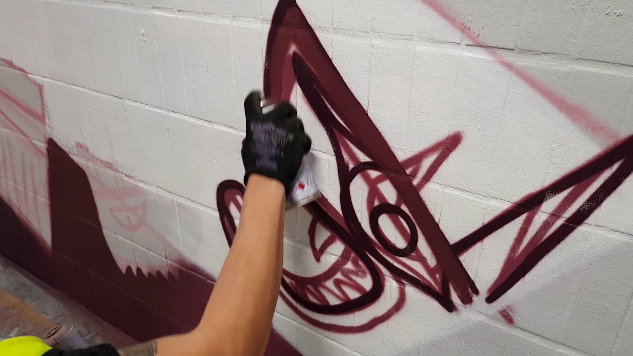 Graffiti Jam Forest-Est Station in Brussels