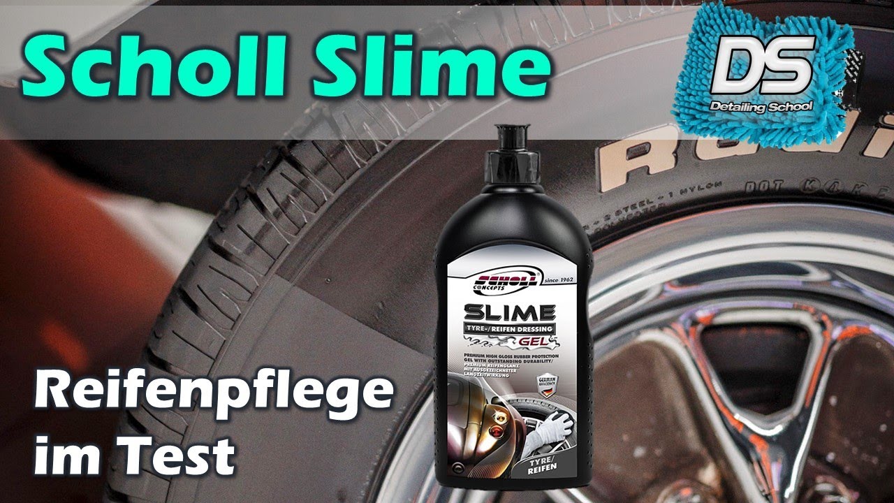 Scholl SLIME Reifenpflege überzeugt im Test! Reifen auffrischen und pflegen